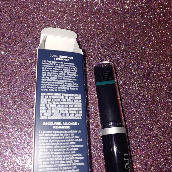 TreStique Curl Good Vibes Mascara Curler Lash-Enhancing Mascara Icelandic Black - Picture 3 of 8